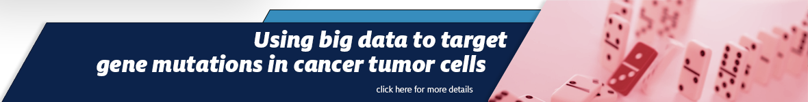 Using big data to target gene mutations in cancer tumor cells